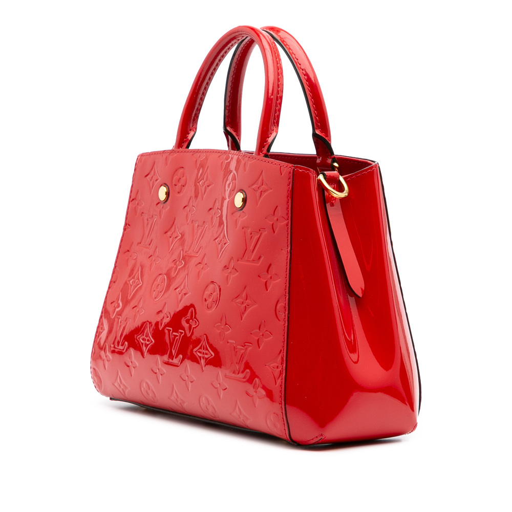Pre-Loved Louis Vuitton Monogram Vernis Montaigne BB - Picture 2 of 9